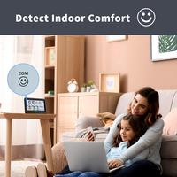 Newentor Q5 profesjonalna stacja pogodowa kryty odkryty cyfrowy wyświetlacz prognoza wilgotności higrometr temperatura 3 czujnik Auto 6